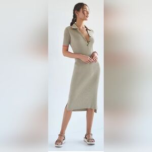 NWT Anthropologie Saturday Sunday Polo Knit Dress